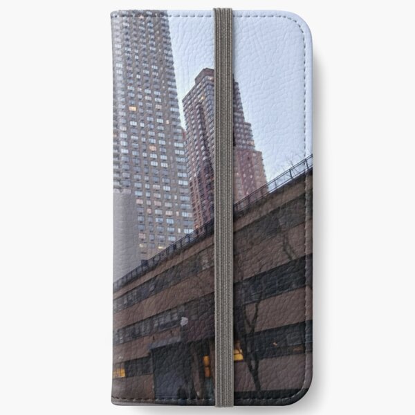 New York, Manhattan, New York City, Skyscraper, Tower block, High-rise building iPhone Wallet