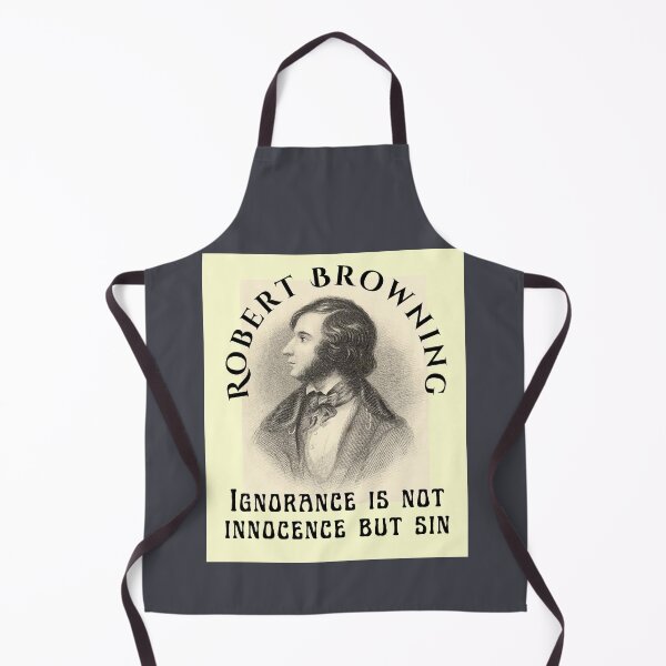 Item preview, Robert Browning portrait and quote: Ignorance is not innocence but sin designed and sold by artbleed.