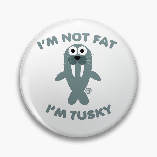 Artikelvorschau, NOT FAT HUSKY WALRUS entworfen und verkauft von TODD GOLDMAN.