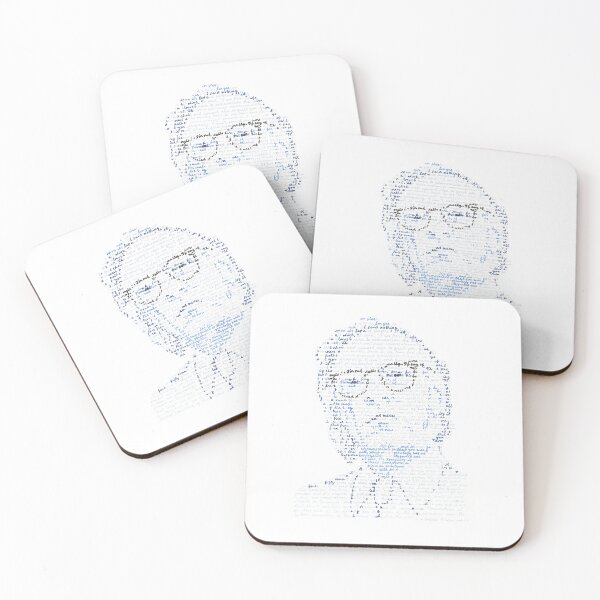 Item preview, Isaac Asimov portrait designed and sold by PFoolscap.
