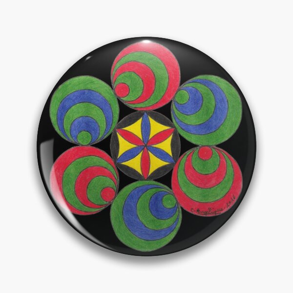 Item preview, Rosette The flower of life designed and sold by nounouangelique.