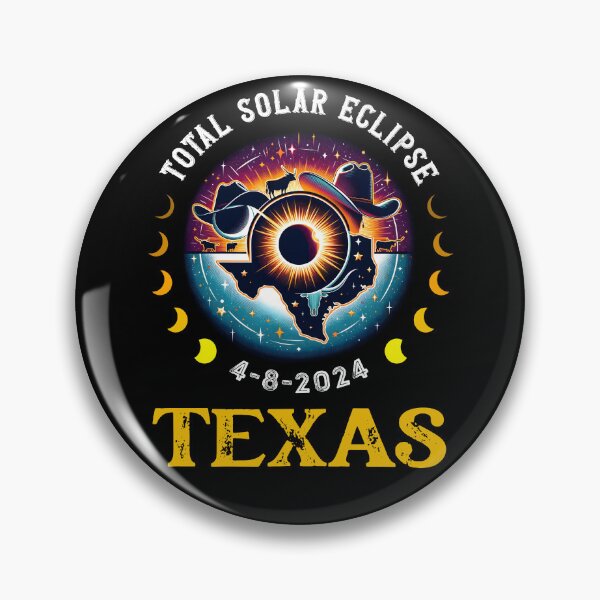 Item preview, Texas Solar Eclipse 2024 Party Total USA Map Totality designed and sold by NUMAcreations.