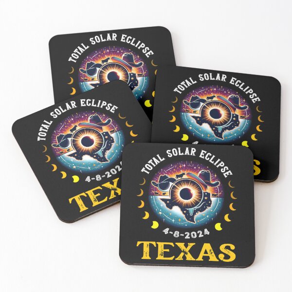 Item preview, Texas Solar Eclipse 2024 Party Total USA Map Totality designed and sold by NUMAcreations.