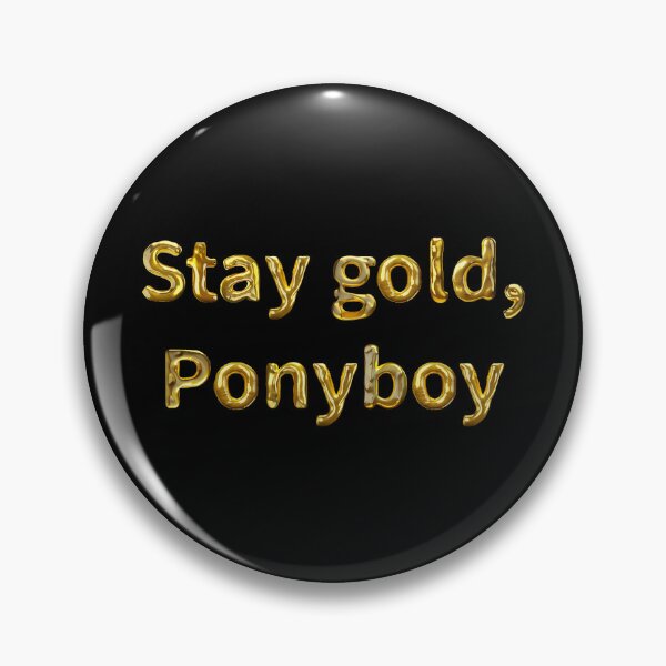 Item preview, Stay (molten) gold designed and sold by Mik Mercado.