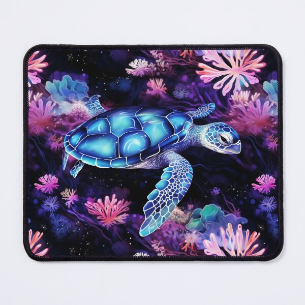 Item preview, neon turtle designed and sold by YuliaHulia.