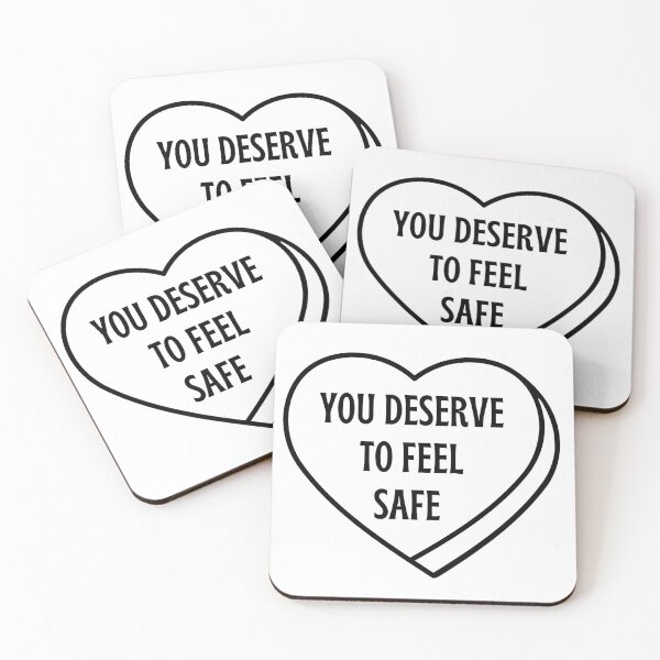 Item preview, You Deserve To Feel Safe designed and sold by Anna Liz Heart.