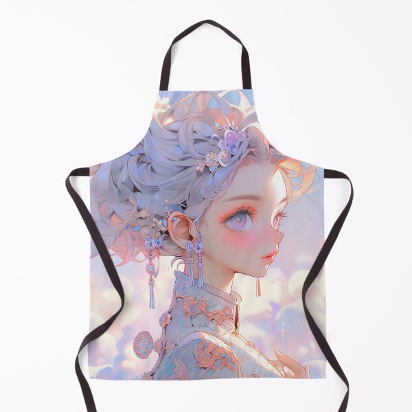 Aperçu de l'œuvre Fille Anime Cloudscape Pastel Baroque créée et vendue par bubblegoth.