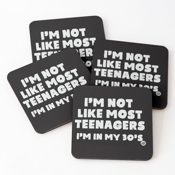 Item preview, NOT LIKE MOST TEENAGERS IN 30S designed and sold by TODD GOLDMAN.