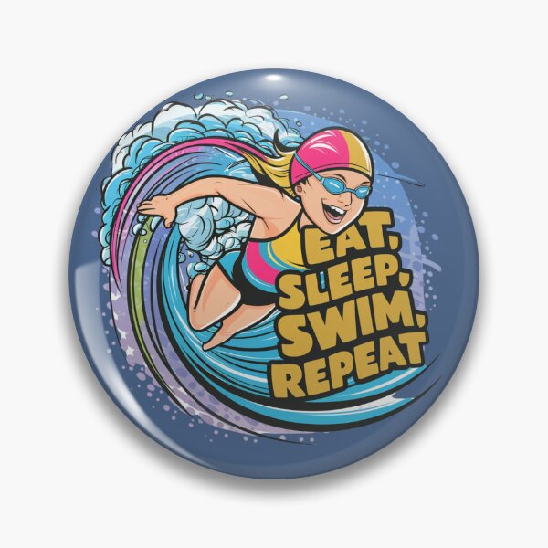 Item preview, Dive into Style: Swim Team Design Collection for Champions! Eat Sleep Swim Repeat designed and sold by Dunncredible.