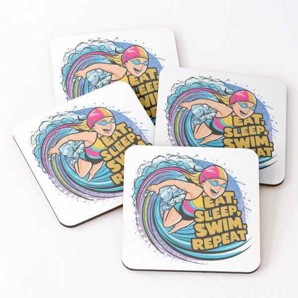 Item preview, Dive into Style: Swim Team Design Collection for Champions! Eat Sleep Swim Repeat designed and sold by Dunncredible.