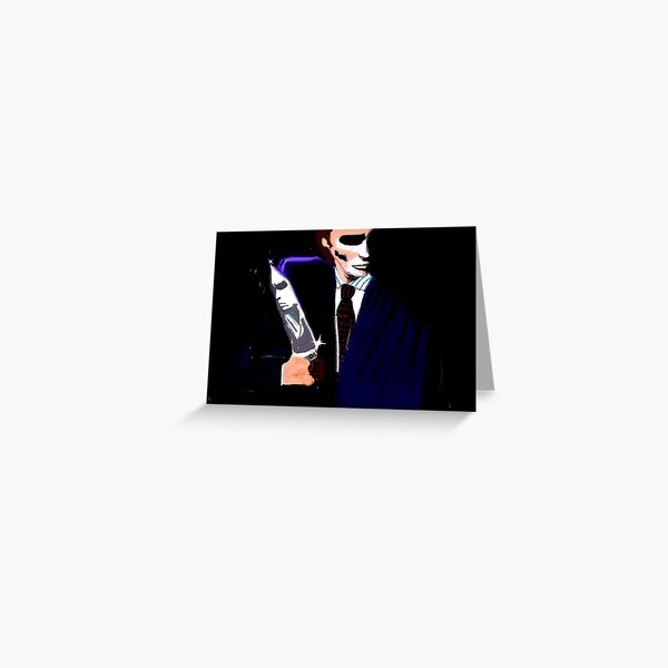 Patrick Bateman (American Psycho) Greeting Card