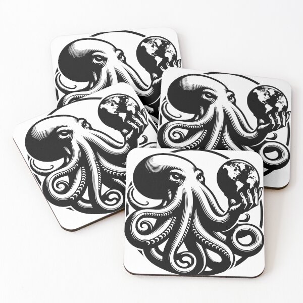 Item preview, An Octopus with World Domination in Mind! designed and sold by joystreethouse.