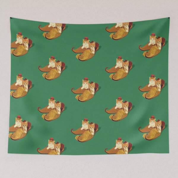Item preview, Cats In Ottoman Shoes designed and sold by bohosartstudio.