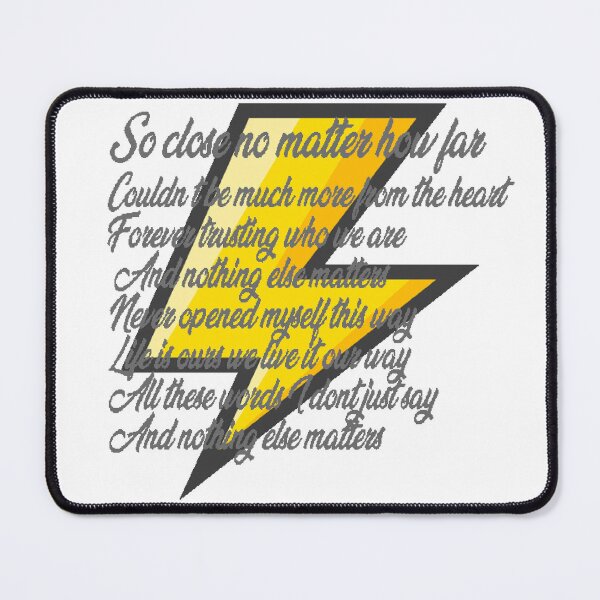 Item preview, Nothing else matters (Lyrics) designed and sold by IndieSoundCity.