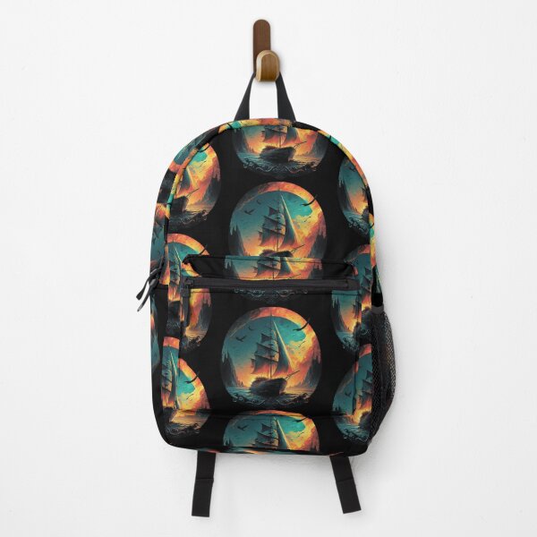 Item preview, Old sea sailing ship. Sunset designed and sold by MagelliShop.