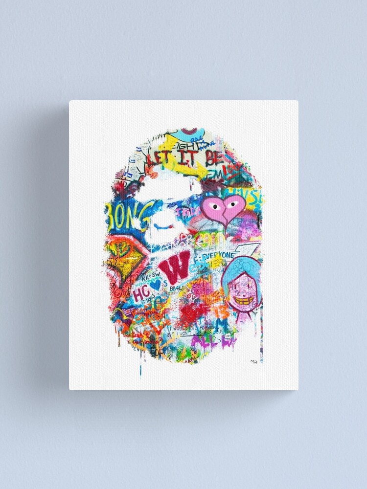 Hypebeast At It S Finest White Version Canvas Print By Cultureposters Redbubble