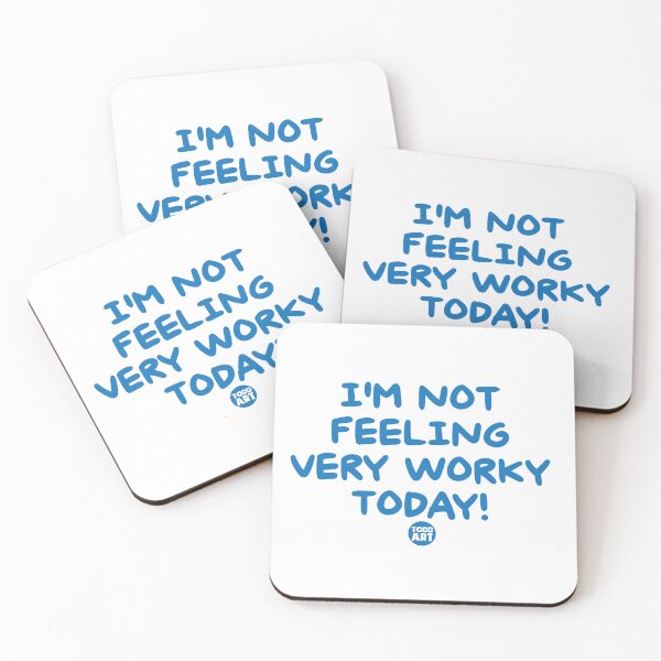 Aperçu de l'œuvre NOT FEELING WORKY créée et vendue par TODD GOLDMAN.