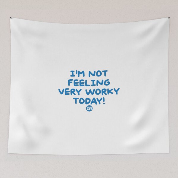Aperçu de l'œuvre NOT FEELING WORKY créée et vendue par TODD GOLDMAN.