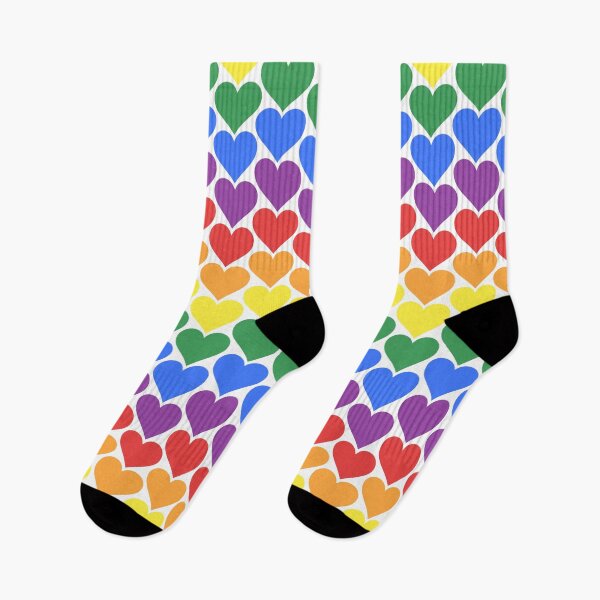 Item preview, Rainbow Heart Collection designed and sold by porcupride.