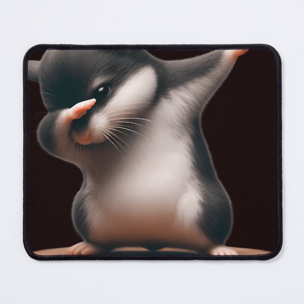 Item preview, Dabbing Sad Hamster Meme designed and sold by Bertratke.