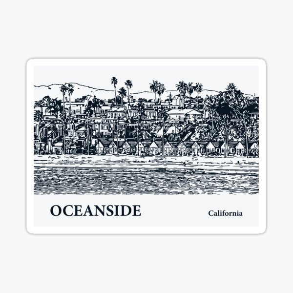 Item preview, Oceanside California designed and sold by Lakeric.