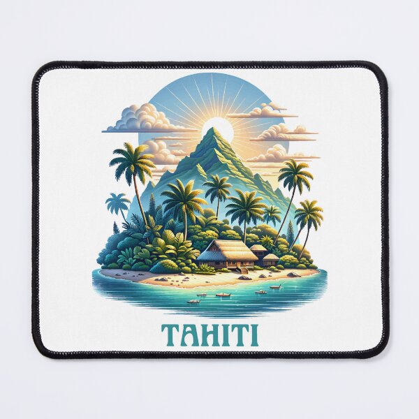 Item preview, Tahiti French Polynesia South Pacific designed and sold by NPStudio.