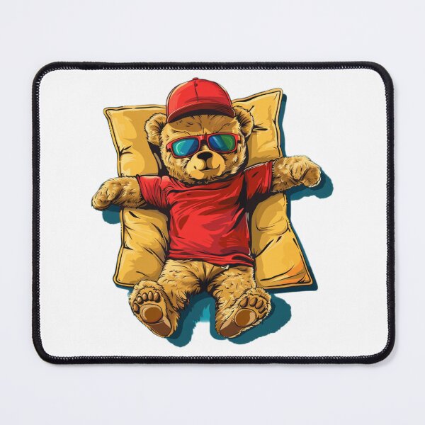 Item preview, Cheerful Teddy Bear Character | Fun and Friendly Design for Any Occasion designed and sold by harmzk90.