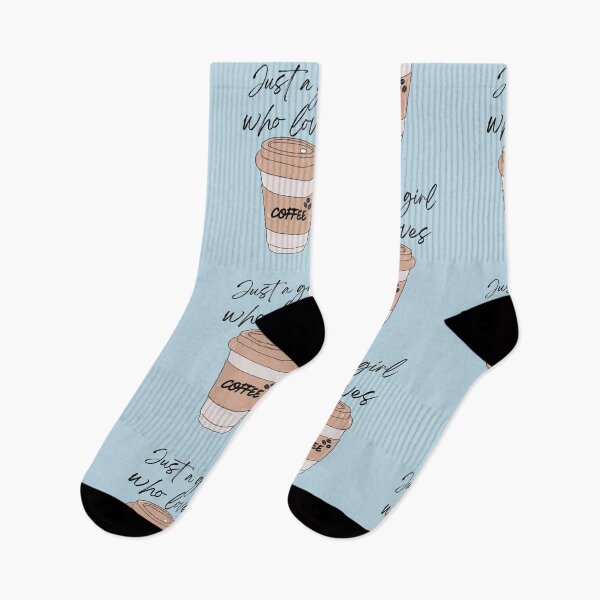 Item preview, Just a girl who loves coffee designed and sold by Garna-kvitka.