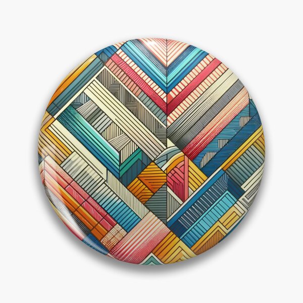 Item preview, Colorful Geometric Abstract Art , Modern Geometric Shapes Tee designed and sold by PillowTalkyZone.