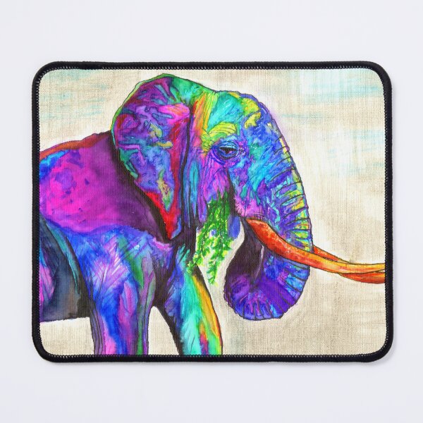 Item preview, Psychedelic Elephant designed and sold by PathosArt.