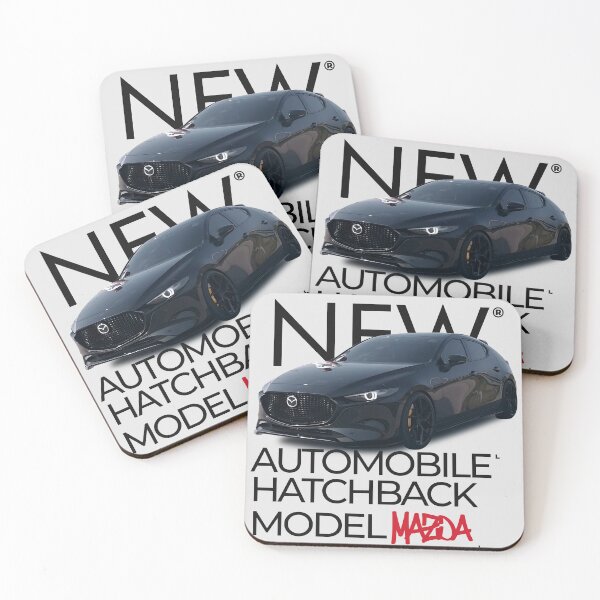 Item preview, Mazda 3 Hatchback Poster designed and sold by aliigal.