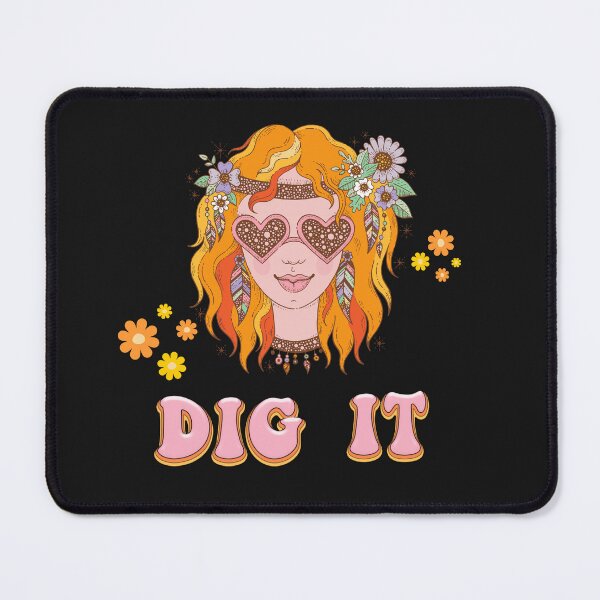 Item preview, Hippie Chick Dig It designed and sold by AlienOccupation.