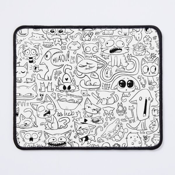 Item preview, A Bunch of Crazy Doodle Cats designed and sold by AnimationPixie.