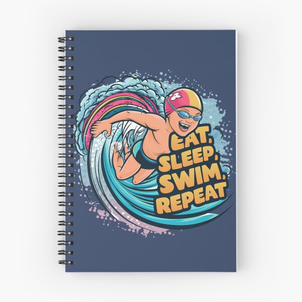 Item preview, Eat Sleep Swim Repeat | Dive into Style: Swim Team Design Collection for Champions! designed and sold by Dunncredible.