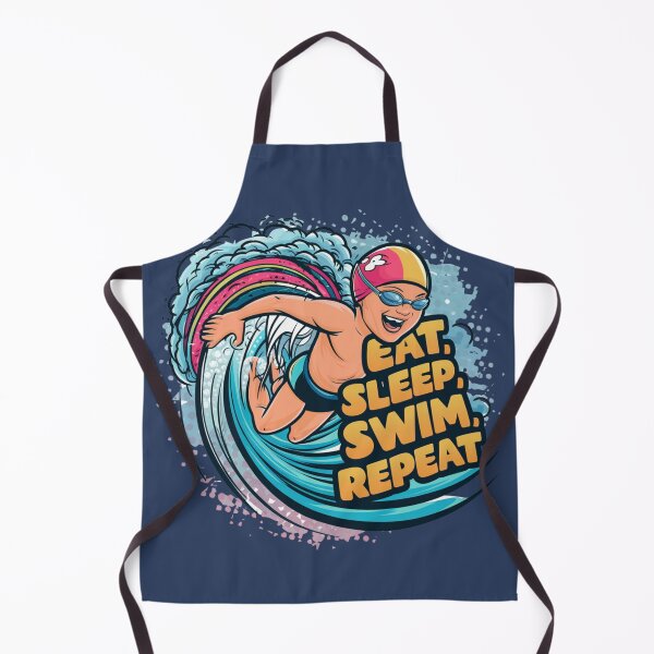 Item preview, Eat Sleep Swim Repeat | Dive into Style: Swim Team Design Collection for Champions! designed and sold by Dunncredible.