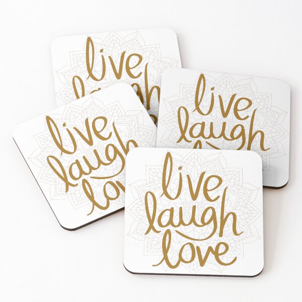 Item preview, live laugh love designed and sold by Hobsquable.
