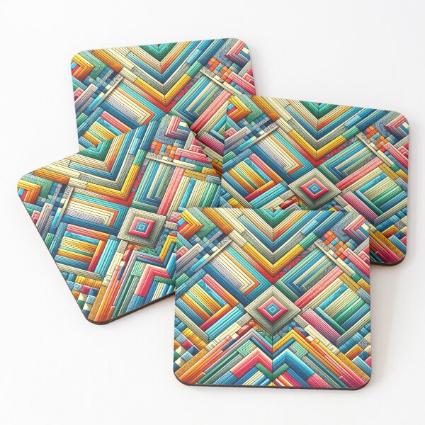 Item preview, Colorful Geometric Abstract Art , Modern Geometric Shapes Tee designed and sold by PillowTalkyZone.