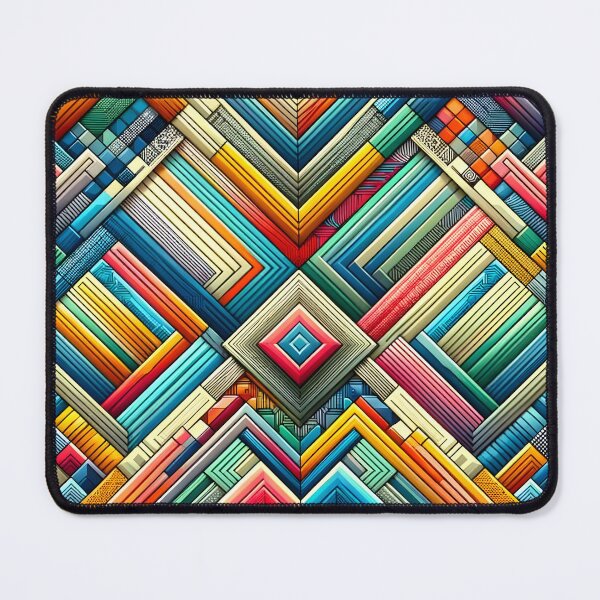 Item preview, Colorful Geometric Abstract Art , Modern Geometric Shapes Tee designed and sold by PillowTalkyZone.