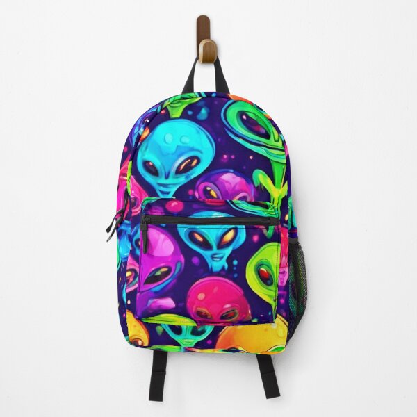 Item preview, Vibrant Alien Characters Artwork designed and sold by Health And Fitness Posts e-Store.
