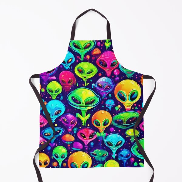 Item preview, Vibrant Alien Characters Artwork designed and sold by Health And Fitness Posts e-Store.