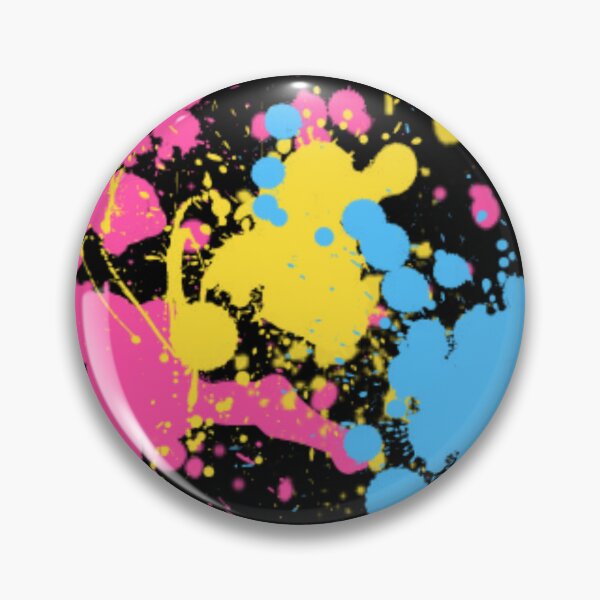 Item preview, Paint Splatter (Pansexual) (v.1) designed and sold by porcupride.
