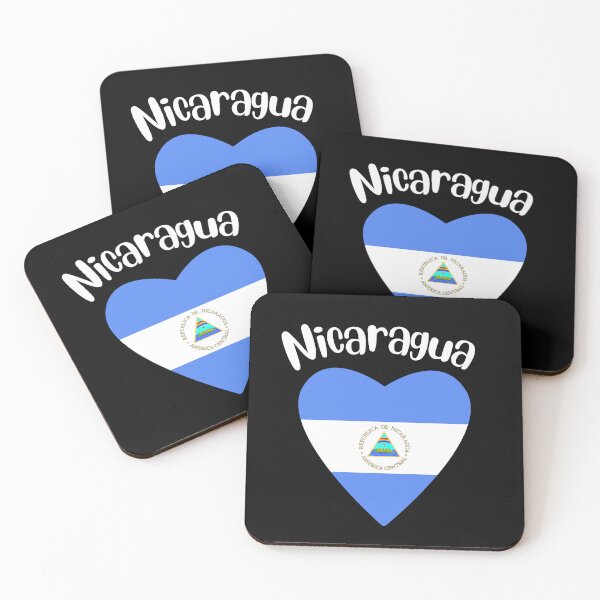 Item preview, Nicaragua Flag In Heart | I Love Nicaragua designed and sold by taniastyle.