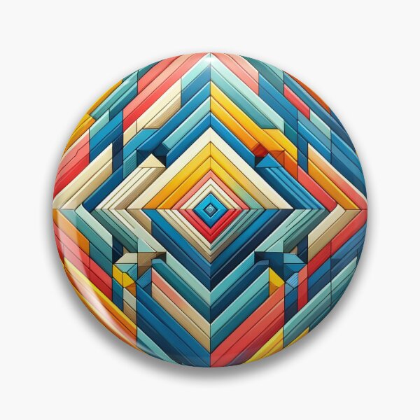 Item preview, Colorful Geometric Abstract Art , Modern Geometric Shapes Tee designed and sold by PillowTalkyZone.