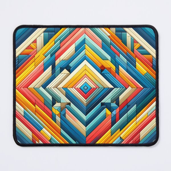 Item preview, Colorful Geometric Abstract Art , Modern Geometric Shapes Tee designed and sold by PillowTalkyZone.