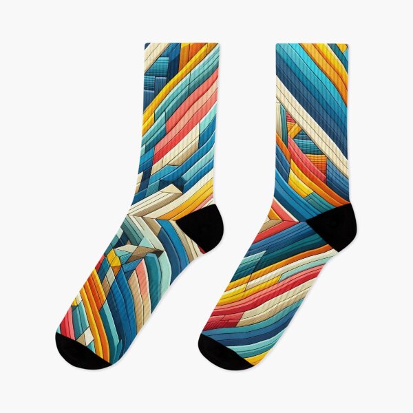 Item preview, Colorful Geometric Abstract Art , Modern Geometric Shapes Tee designed and sold by PillowTalkyZone.