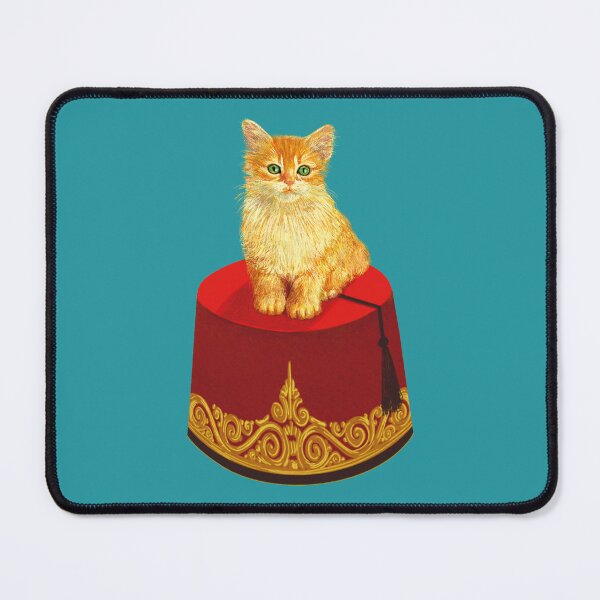 Item preview, Cat On a Fez designed and sold by bohosartstudio.