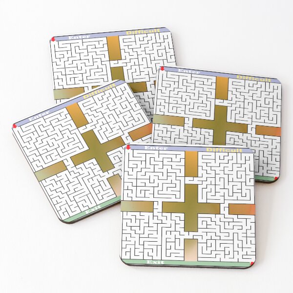 Item preview, Difficult maze puzzle, entertainment for posters and accessories. designed and sold by jayne0524.