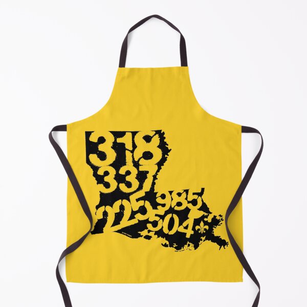 Item preview, Louisiana area codes (black color) designed and sold by gokartdesigns.