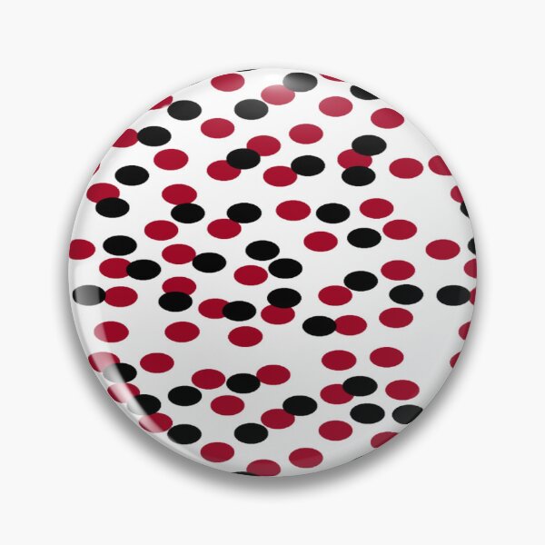 Item preview, Red And Black Poke A Dot designed and sold by Rainbowland123.