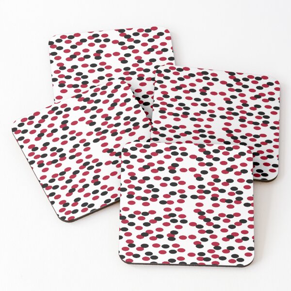 Item preview, Red And Black Poke A Dot designed and sold by Rainbowland123.